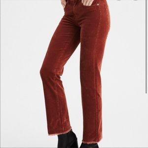 American Eagle flare corduroy jeans